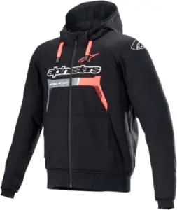 ALPINESTARS (ROAD) - JACKET HOOD CHROME BK/RD 3X - 28205929