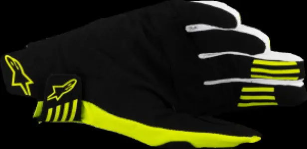 ALPINESTARS(MX) - GLOVE MX TECHSTAR BK/YW S - 33307911