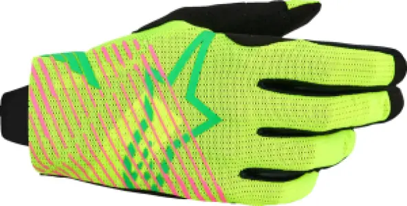 ALPINESTARS(MX) - GLOVES RADAR PRO GRN/YELL/PNK - 33308382