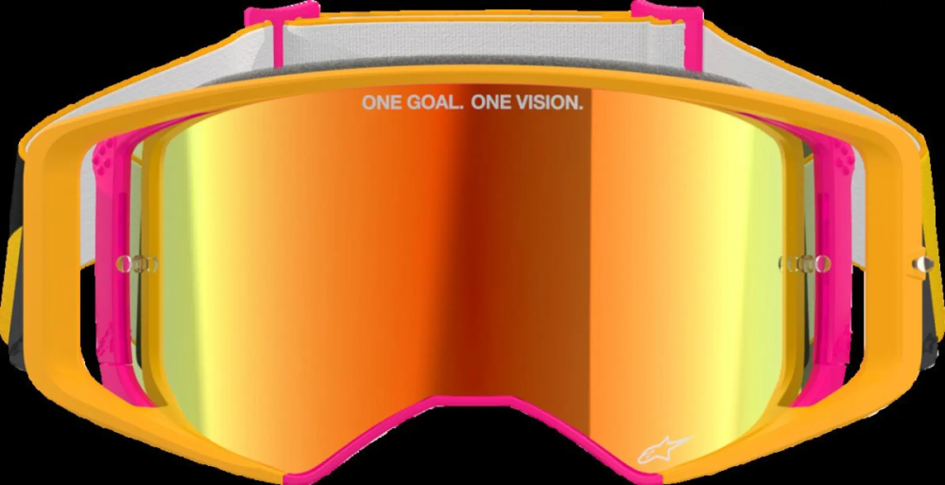 ALPINESTARS GOGGLES - GOGGLE SUPERTECH CORP YLW/PNK  - 26013765