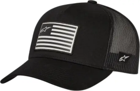 ALPINESTARS (CASUALS) - HAT CRV BILL SNAPBACK FLAG BLA - 25013624
