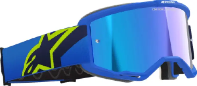 ALPINESTARS GOGGLES - GOGGLE VISION 5 CORP BLUE/YLW - 26013954