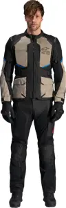 ALPINESTARS (ROAD) - JACKET ANDES AIR BLK/GRY/BLUE  - 28207107