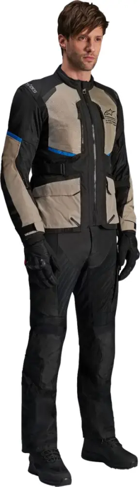 ALPINESTARS (ROAD) - JACKET ANDES AIR BLK/GRY/BLUE  - 28207111