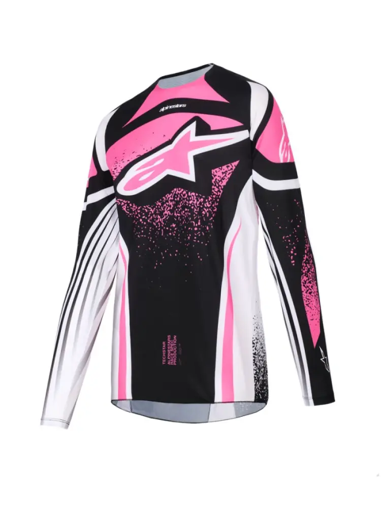 ALPINESTARS(MX) - JERSEY 4W TECHSTAR NOMUR BLK/W - 29110375