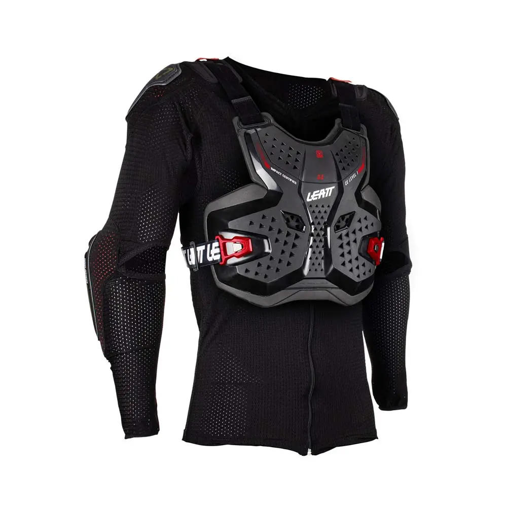 Leatt Body Protector 3.5 Jr #L/XL 147-159cm Black/Red