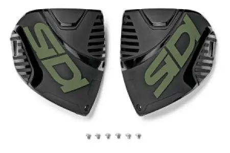 Sidi CF3 shin plate Black-Army (153)