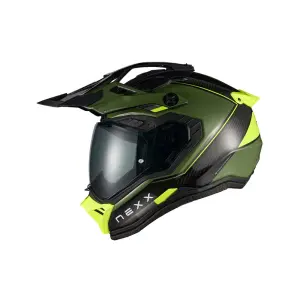 NEXX Helmet X.Rally Raid Green-Neon yellow