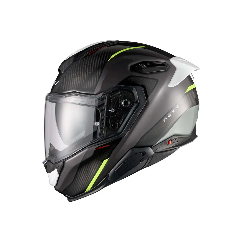 NEXX Helmet X.TR Rush Black-Neon yellow