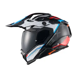 NEXX Helmet X.WED3 FURKA CARBON RED.BLUE