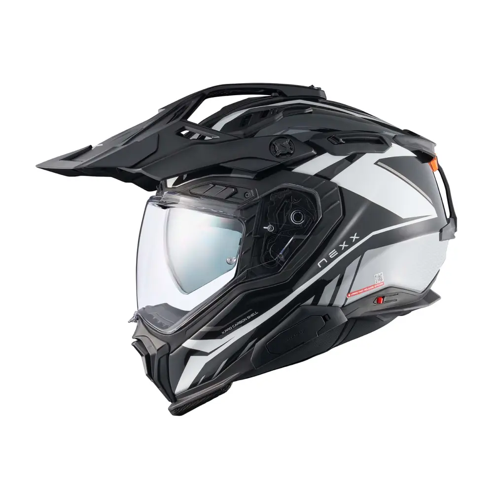 NEXX Helmet X.WED3 GOBI WHITE.GREY