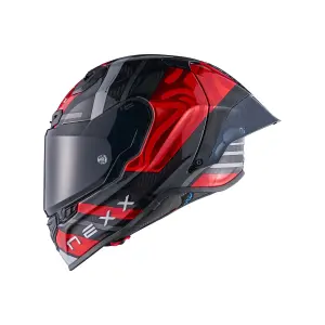 NEXX Helmet X.R3R SWIRL CARBON RED
