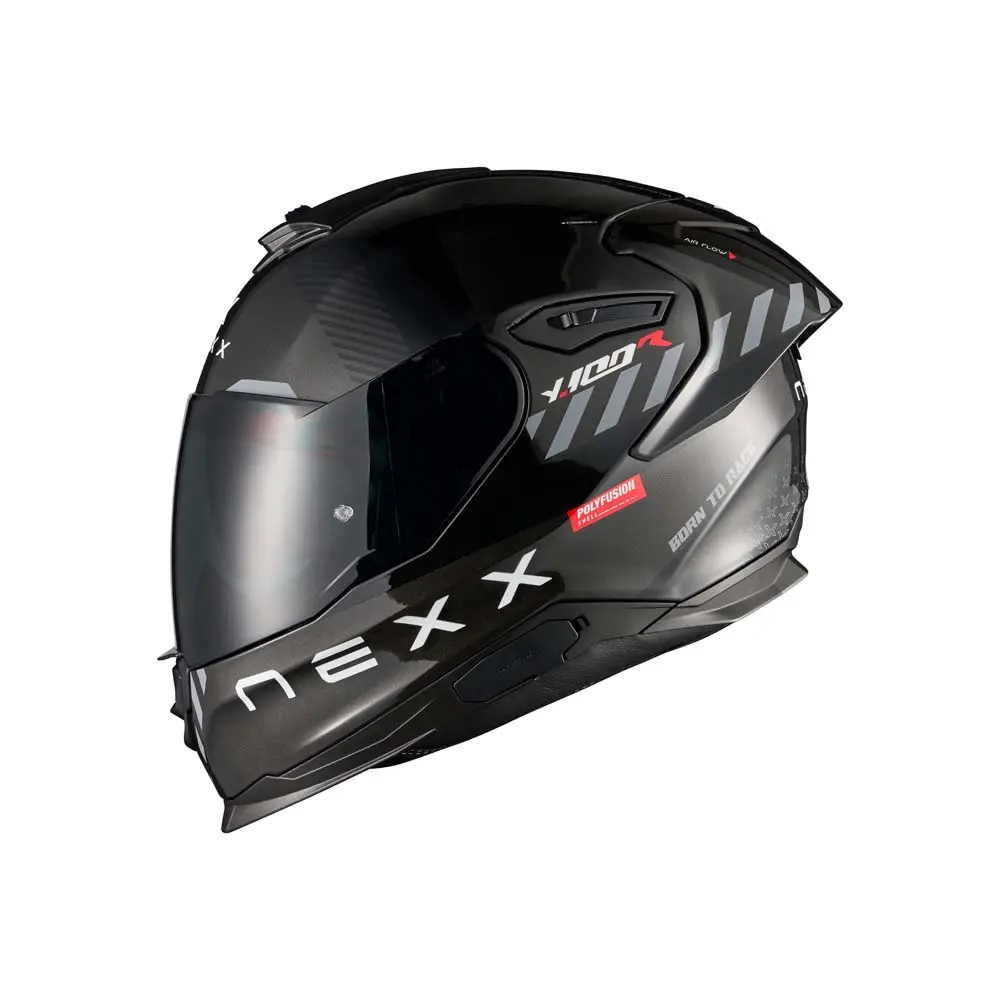 NEXX Helmet Y.100R Fade Black-Red