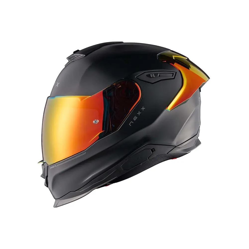 NEXX Helmet Y.100R SUBSONIC BLACK.RED MT