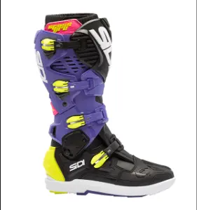 Sidi CROSSFIRE 3 SRS VIOLET BLACK FLUO YELLOW
