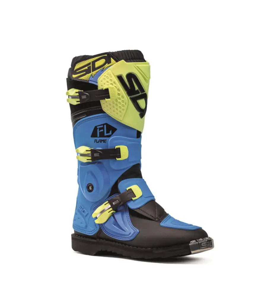 Sidi FLAME LIGHT BLU LIME BLACK
