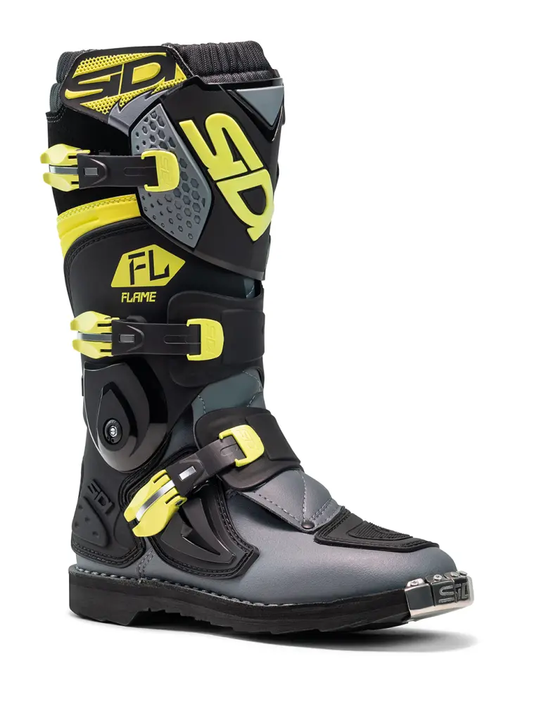 Sidi FLAME BLACK LIME GRAY