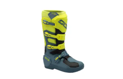Sidi Crosscore Petrol-Yellow fluo