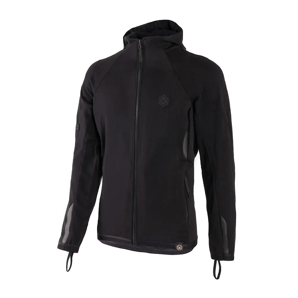 KNOX Jacket Shield track suit Men full zip hoody Black