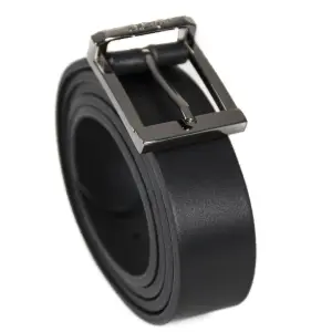 KNOX Leather Belt woman black