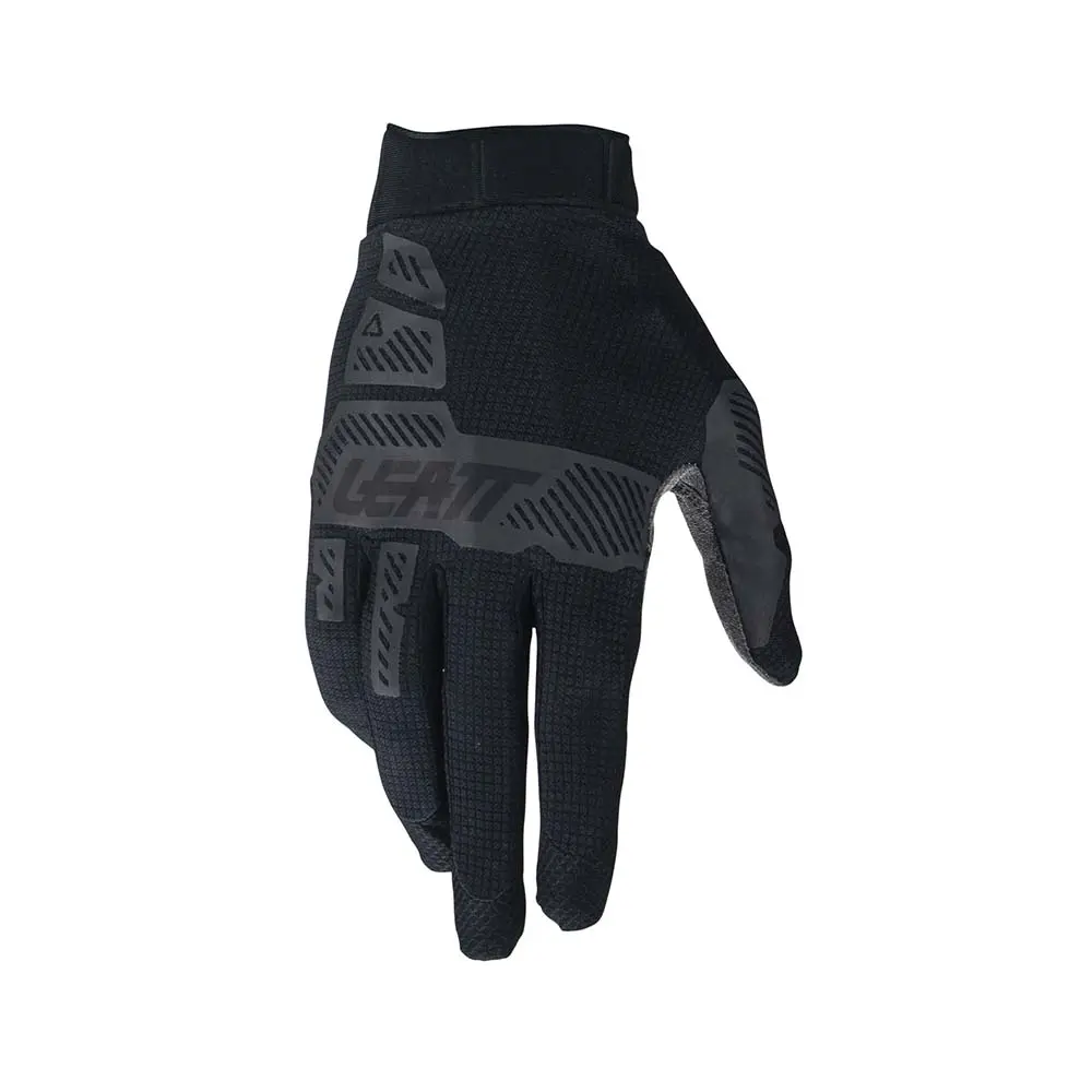 Leatt Glove Moto 1.5 Jr Stealth Black/Grey
