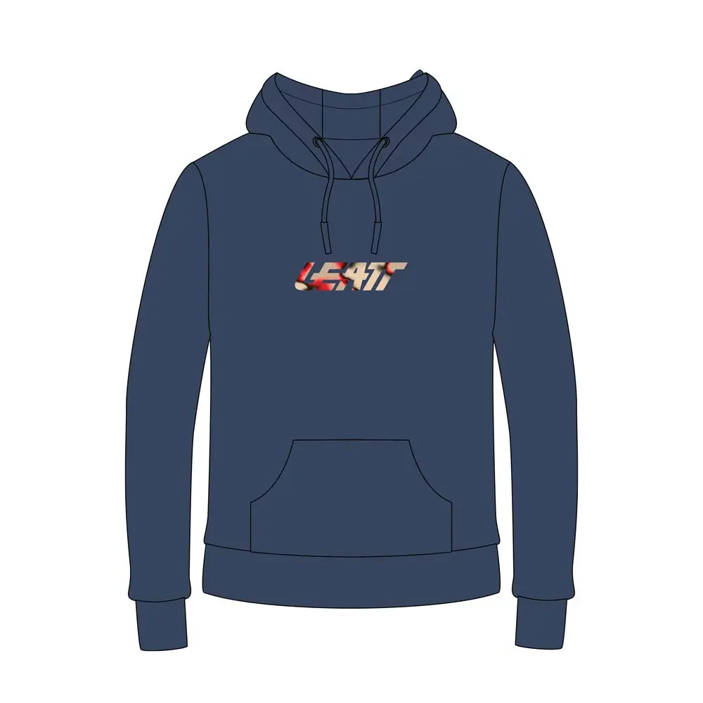 Leatt Hoodie Core Denim Blue