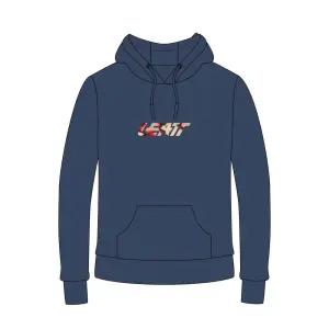 Leatt Hoodie Core Denim Blue