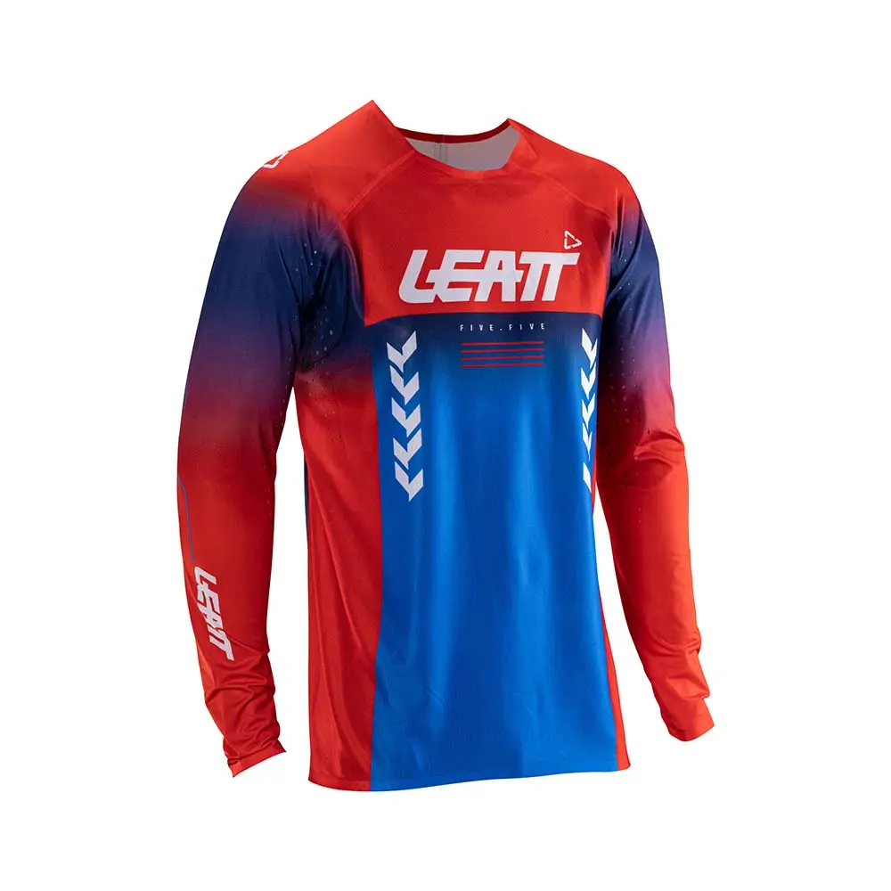 Leatt Jersey Moto 5.5 UltraWeld Royal Blue/Red V26