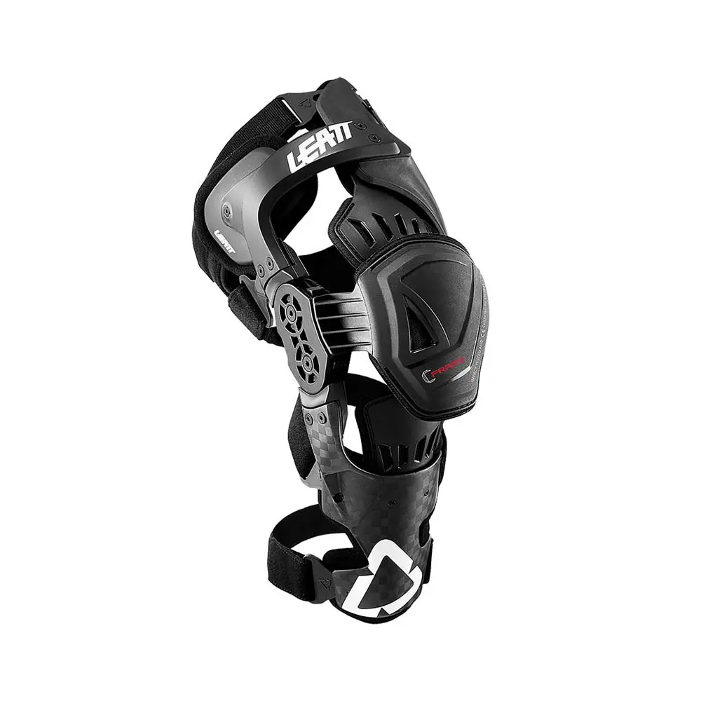 Leatt Knee Brace C-Frame Pro Carbon Pair Black