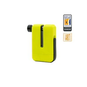 Hiplok MD1000 Moto Disc Lock Yellow fluo