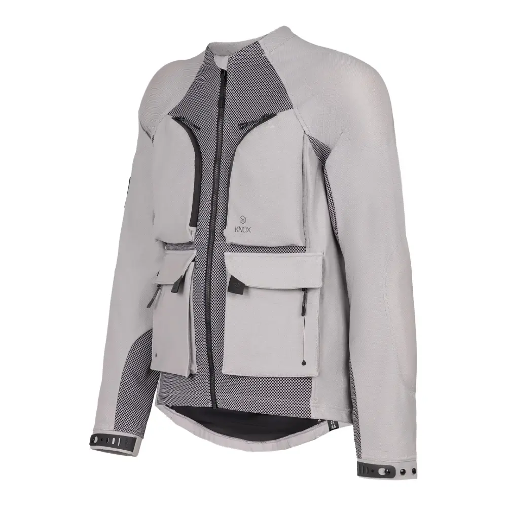 Knox Armoured jacket Men's Tor Shirt Light Grey