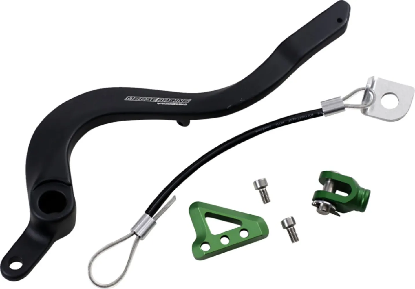 MOOSE OFFROAD HARD-PARTS - BRAKE PEDAL MSE KAW GN - 16100339