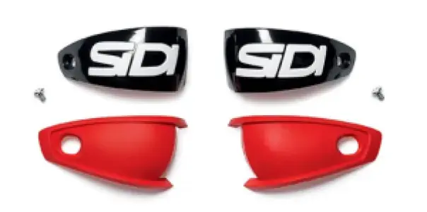 Sidi MAG-1 Asymmetric Heel cup Black-Red-Red (145)