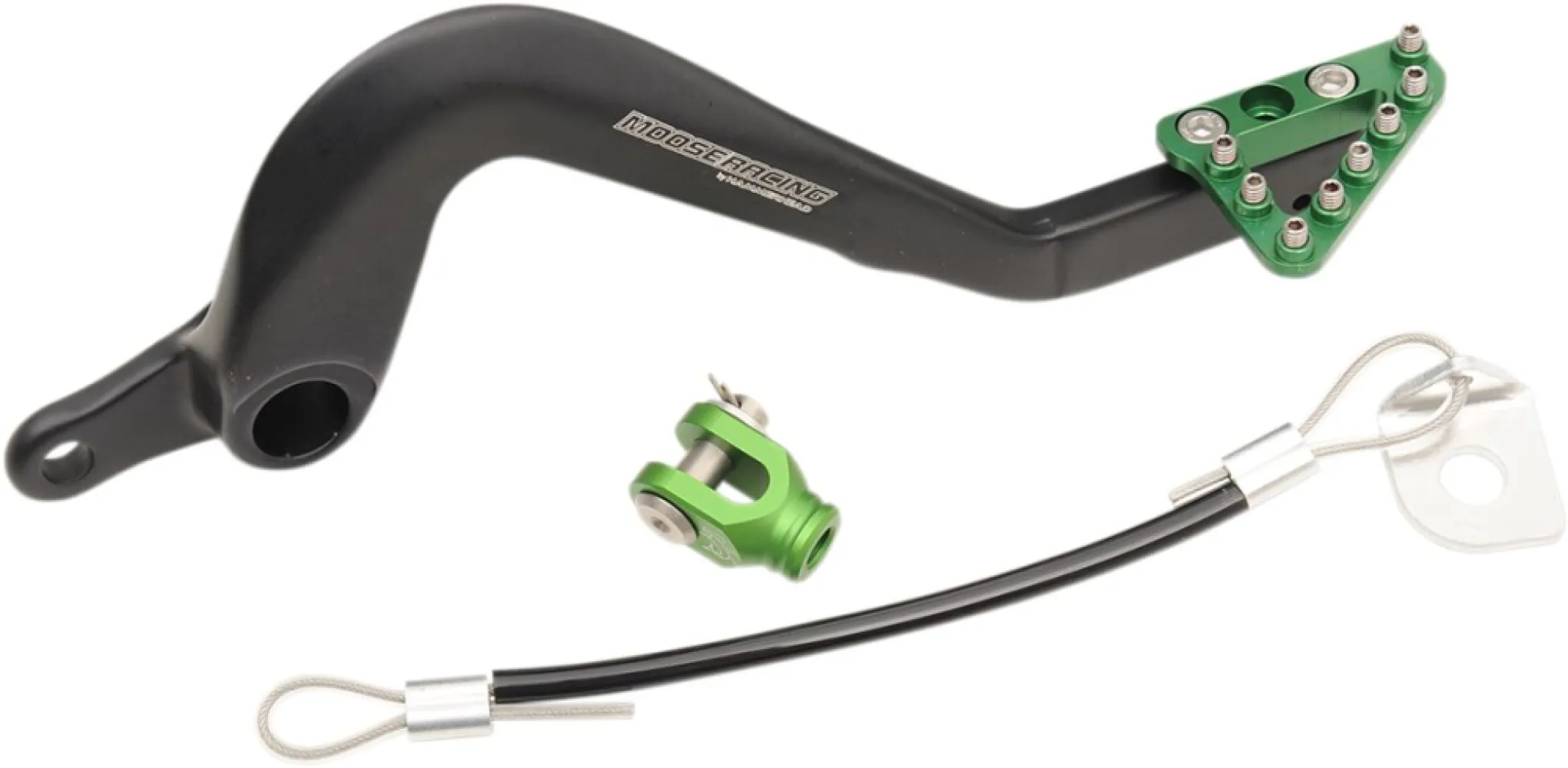 MOOSE OFFROAD HARD-PARTS - BRAKE PEDAL MSE KAW GRN - 16100547