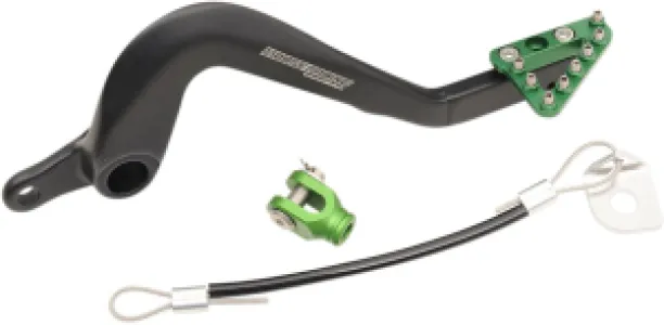 MOOSE OFFROAD HARD-PARTS - BRAKE PEDAL MSE KAW GRN - 16100547