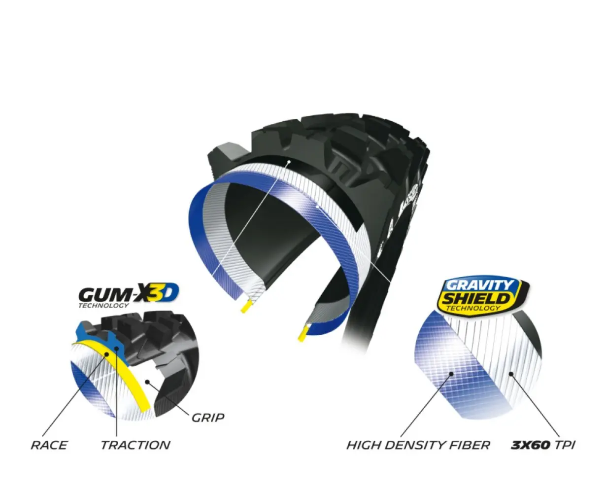 MICHELIN - W-END GUM-X COMP 27.5X2.60 FR - 03440127