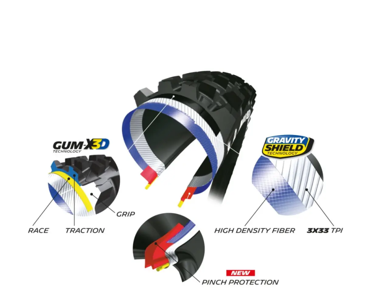 MICHELIN - W-END COMP 27.5X2.80 RR - 03440130