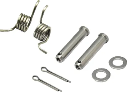 MOOSE OFFROAD HARD-PARTS - FOOTPEG PIN & SPRING KIT - 16202633