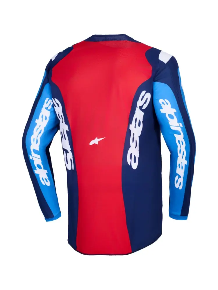 ALPINESTARS(MX) - JERSEY FLUID GRID BLUE/RED L - 29108649
