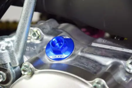SCAR RACING - OIL FILLER CAP BLUE - 09401599