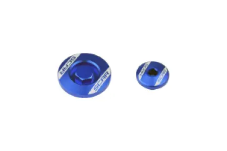 SCAR RACING - ENGINE PLUG YZF450 23- BLUE - 09402182