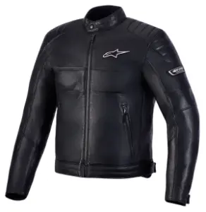 ALPINESTARS (ROAD) - JACKET REVERN LEATHER BLACK 4X - 28104376