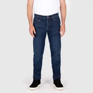 Knox Jeans Men's Kirkstone Straight REGULAR - Stone Wash Indigo