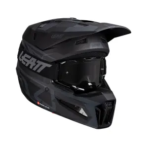 Leatt Helmet Kit Moto 3.5 Stealth Black/Grey V25