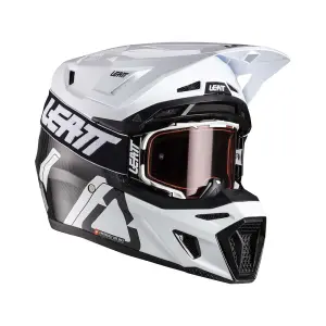 Leatt Helmet Kit Moto 9.5 Carbon/White V26