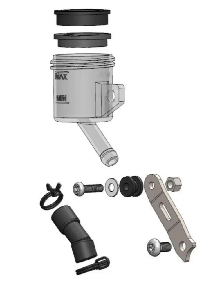 MOTO-MASTER - RESERVOIR & MOUNT KIT RMC-R (L - 17310821