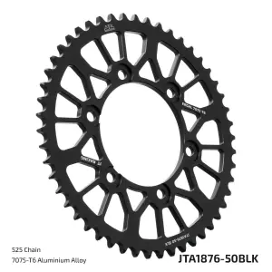 JT SPROCKETS - SPROCKET REAR RL 50T 525 BLK - 12113157