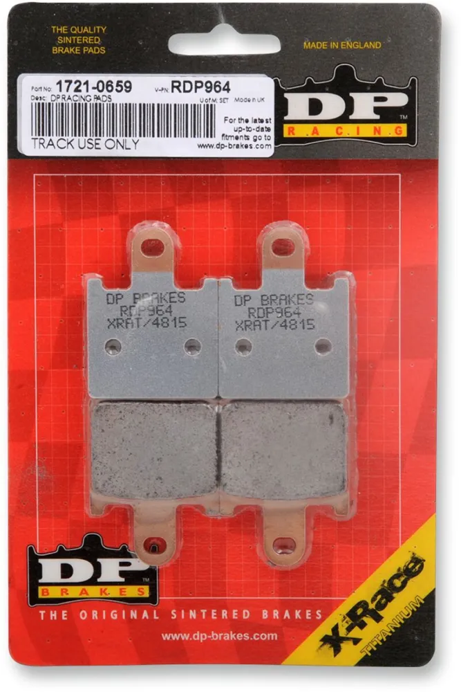 DP BRAKES - BRAKE PAD DP STRT RDP964 - 17210659