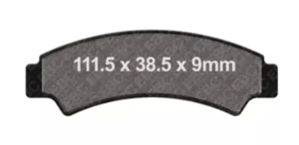 EBC - BRAKE PAD SINT R SERIES - 17214118