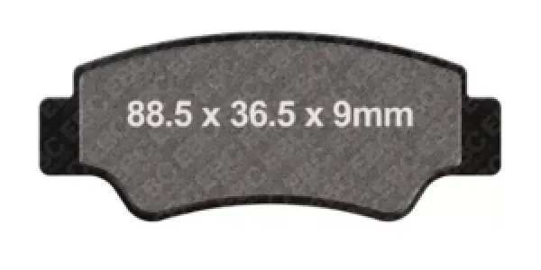 EBC - BRAKE PAD SINT R SERIES - 17214119